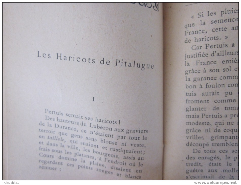 1942 petit format contes de Provence Paul Arène pour les voyageurs: lire le sommaire plus bas imprimerie Lemerre Paris