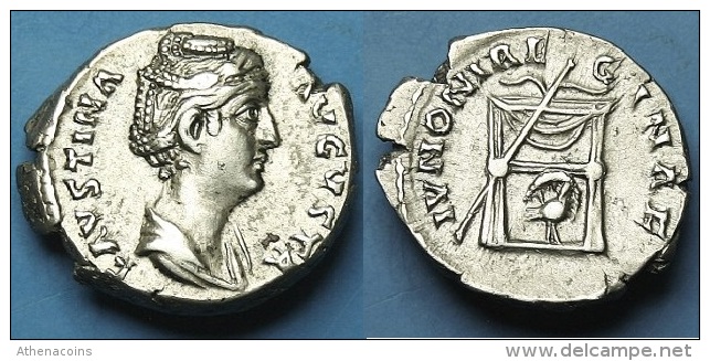 FAUSTINA SENIOR AR DENARIUS   125 - Les Antonins (96 à 192)