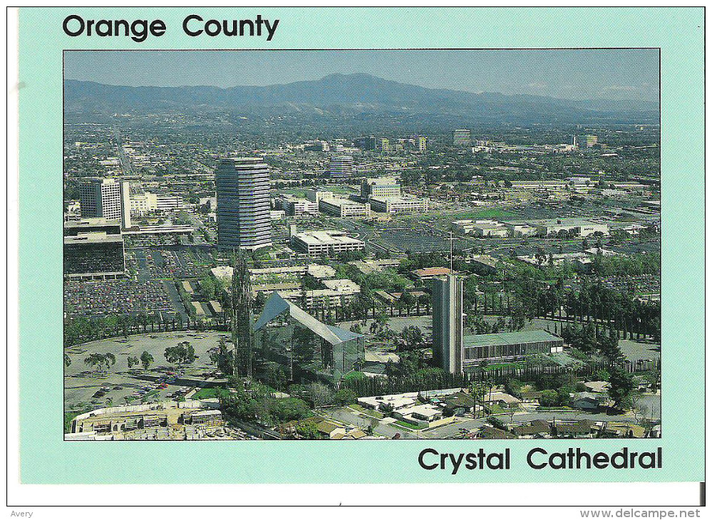 Aerial View Of Crystal Cathedral In Garden Grove, California - Autres & Non Classés