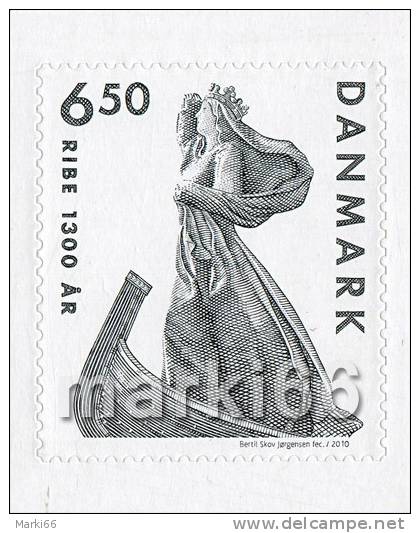 Denmark - 2010 - 1300th Anniversary Of Ribe City - Mint Booklet Stamp - Neufs