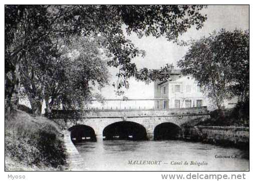 13 MALLEMORT Canal De Boisgelin - Mallemort