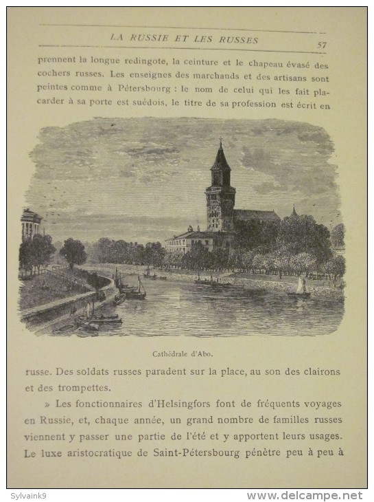LA RUSSIE ET LES RUSSES EDOUARD DUPRAT MARC BARBOU TZAR NICOLAS SAINT PETERSBOURG MOSCOU KIEF OURAL SIBERIE TACHKENT MIR