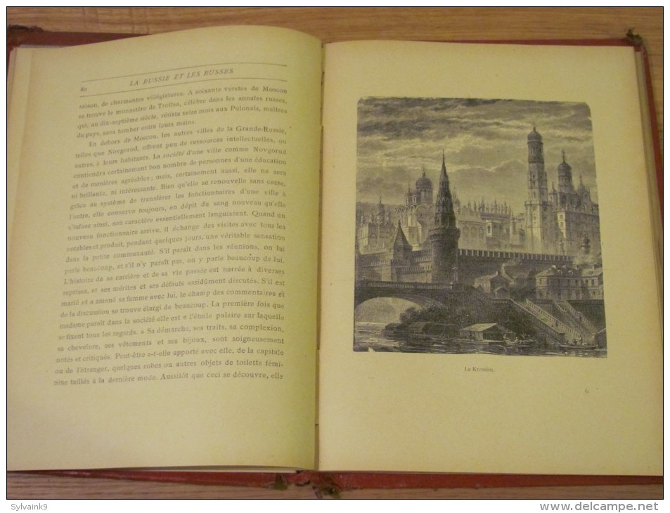LA RUSSIE ET LES RUSSES EDOUARD DUPRAT MARC BARBOU TZAR NICOLAS SAINT PETERSBOURG MOSCOU KIEF OURAL SIBERIE TACHKENT MIR