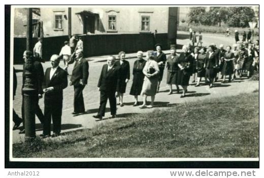 Crimmitschau I. Sa. Goldene Konfirmation 1966 Straßenaufnahme Sw - Crimmitschau