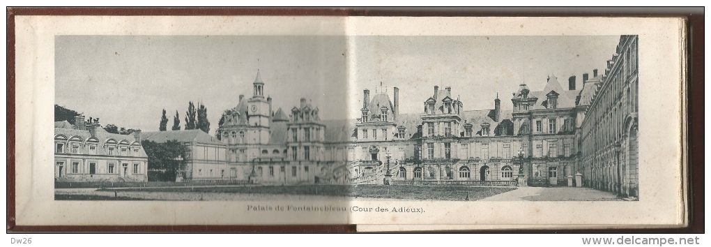 Fontainebleau - Très Beau Carnet En Accordéon De 23 Photos - Intérieur, Extérieur Du Chateau, Obélisque, Tour Dénecourt - Autres & Non Classés