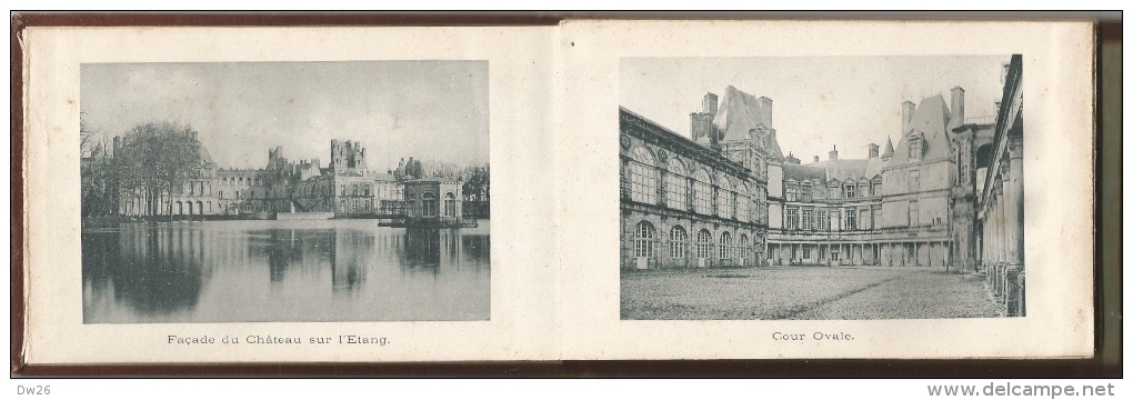 Fontainebleau - Très Beau Carnet En Accordéon De 23 Photos - Intérieur, Extérieur Du Chateau, Obélisque, Tour Dénecourt - Autres & Non Classés