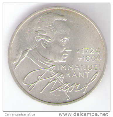 GERMANIA 5 MARK 1974  AG SILVER - 5 Marcos