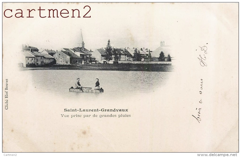 SAINT-LAURENT-GRANDVAUX 39 JURA 1900 - Other & Unclassified