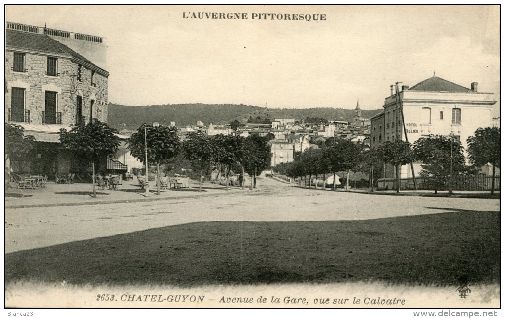 B3847 Chatelguyon - Avenue De La Gare - Châtel-Guyon