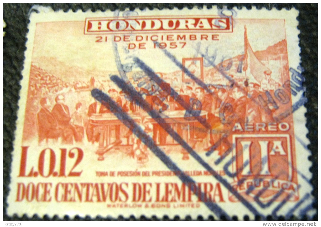 Honduras 1959 2nd Anniversary Of The Constitution 12c - Used - Honduras