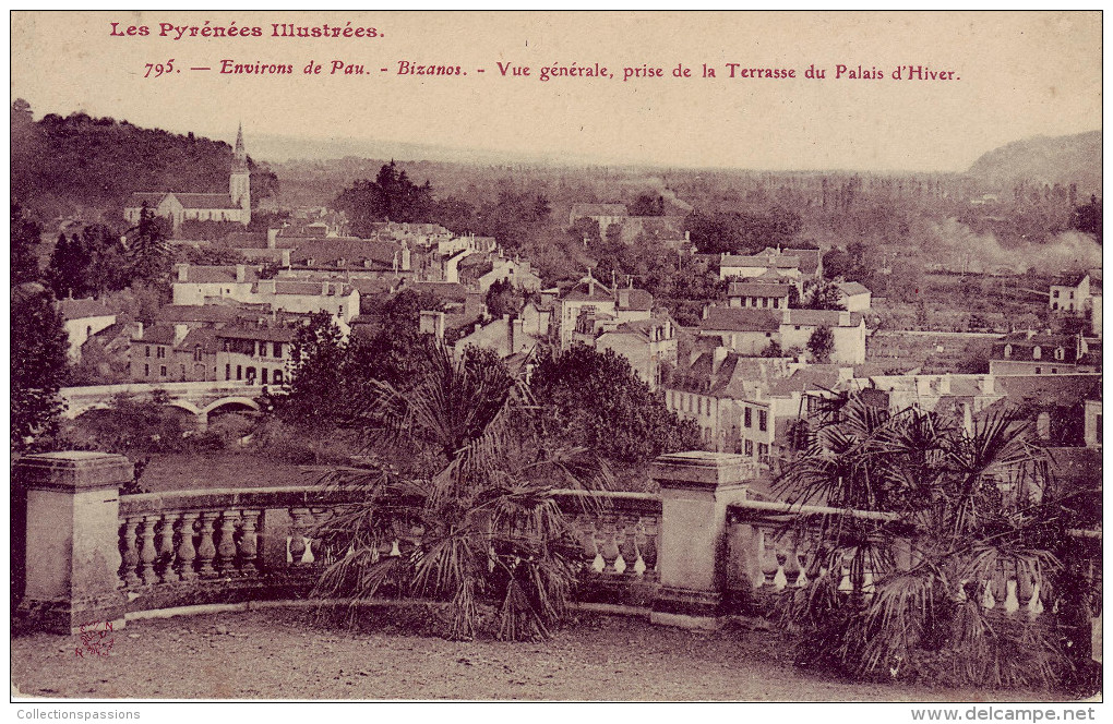 64 - PYRENEES ATLANTIQUES - Bizanos - Vue Générale Prise De La Terrasse Du Palais D'hiver - - Bizanos
