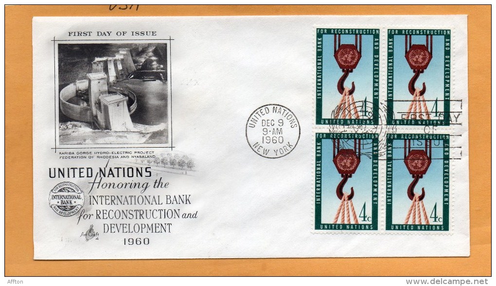 United Nations New York 1960 FDC - FDC