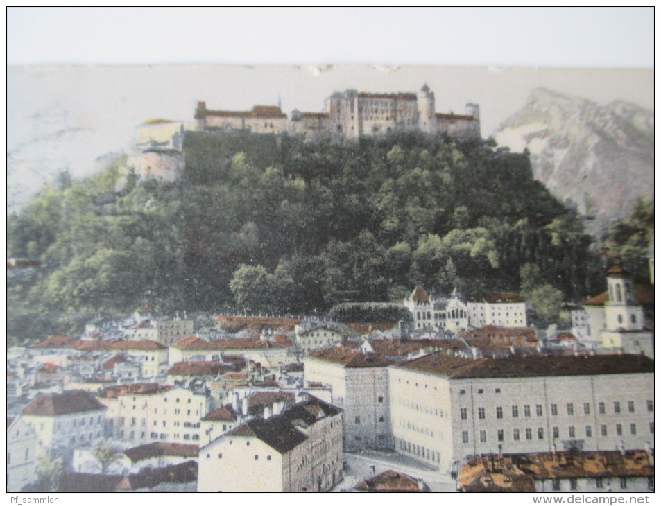 AK / Bildpostkarte 1904 Salzburg Verlag G. Baldi In Salzburg 119 Echt Gelaufen! Stifts Kellerei St. Peter - Salzburg Stadt