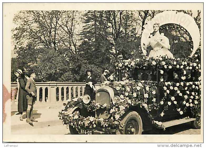 Themes Div- Voiture -automobile - Ref H227- Petite Photo -voiture Fleurie -cavalcade -cendrillon - - Autres & Non Classés