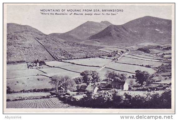 ROYAUME UNI - IRLANDE - Mountains Of Mourne From Sea - BRYANSFORD - D11 Irl 1 - Down