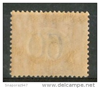 1924 Italia Regno Segnatasse 60c.Sas.n°33 Gomma Integra MNH** - Strafport