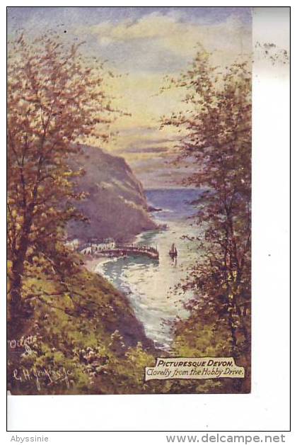 ROYAUME UNI - Picture Devon - Clovelly From The Hobby Drive - D11 166 - Clovelly