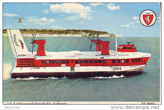 ROYAUME UNI - ANGLETERRE - Hovercraft Pegwell Bay, Ramsgate - D4 265 - Ramsgate