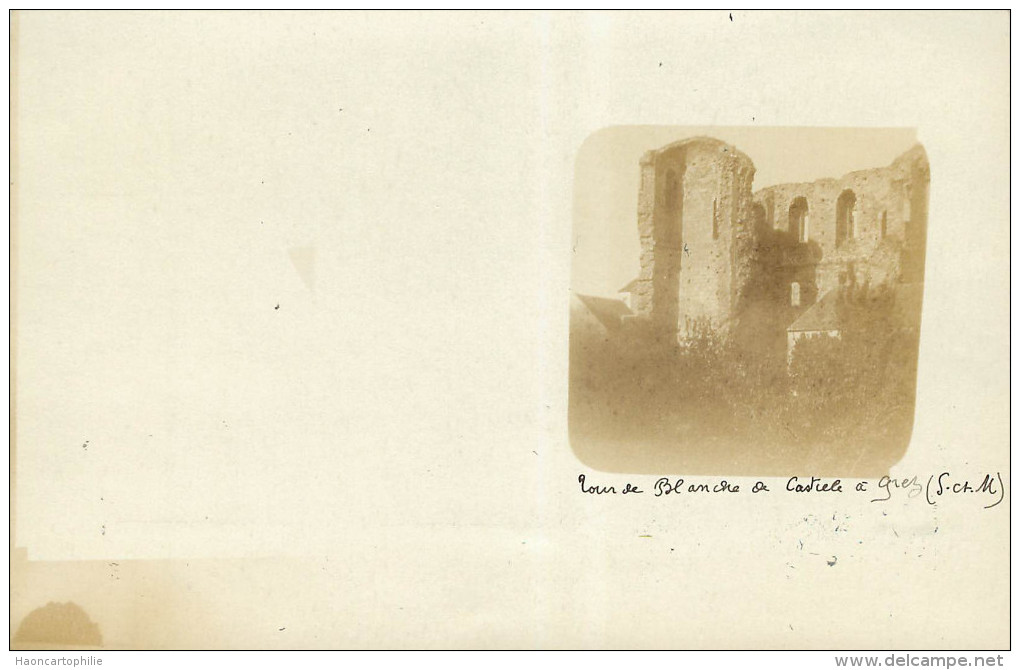 Grez Sur Loing : Carte Photo  - Tour Blanche De Castille - Gretz Armainvilliers