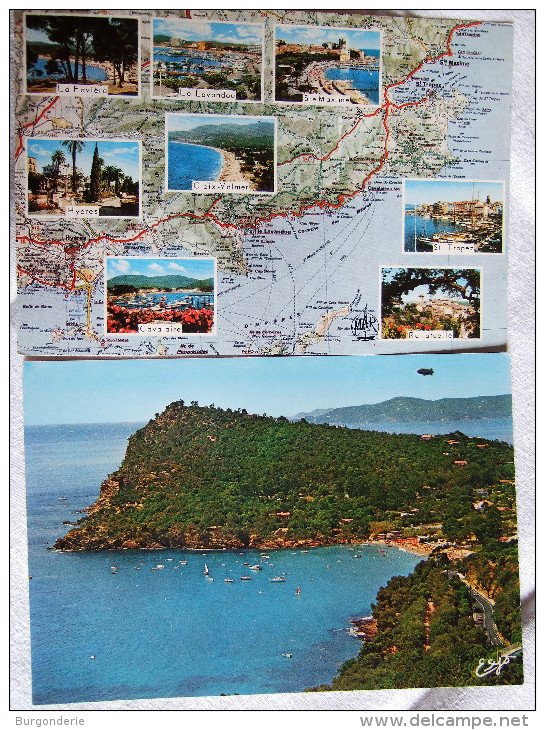 LE LAVANDOU   / JOLI LOT DE 22 CARTES  / TOUTES LES PHOTOS