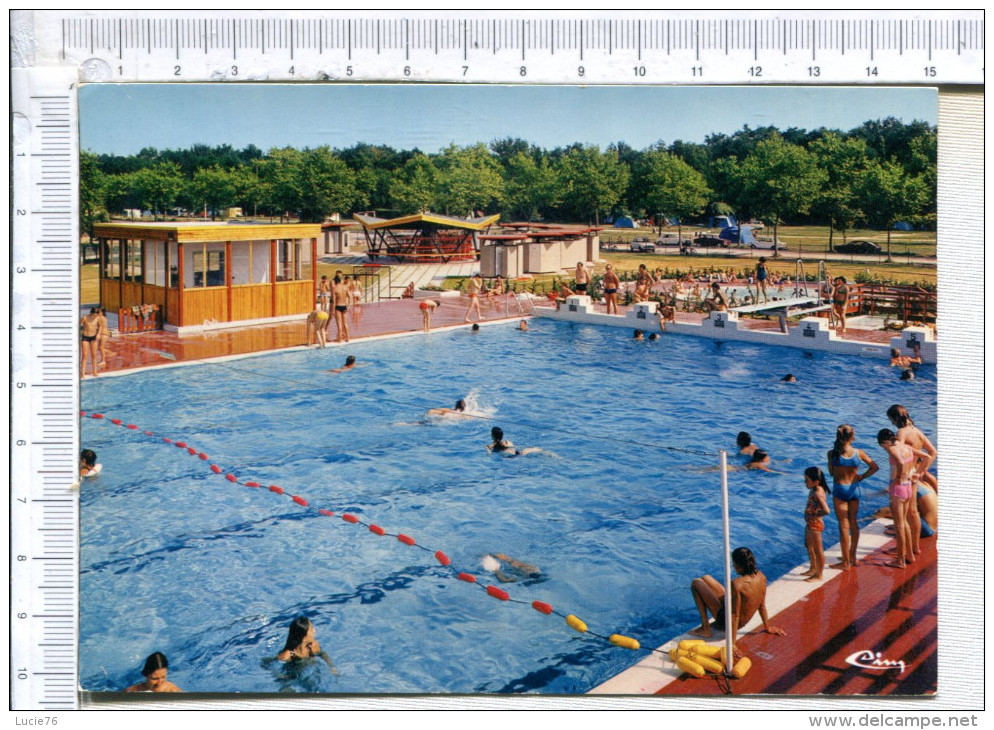 LA FERTE ST AUBIN  -  La Piscine -  En Fond, Le Camping - La Ferte Saint Aubin