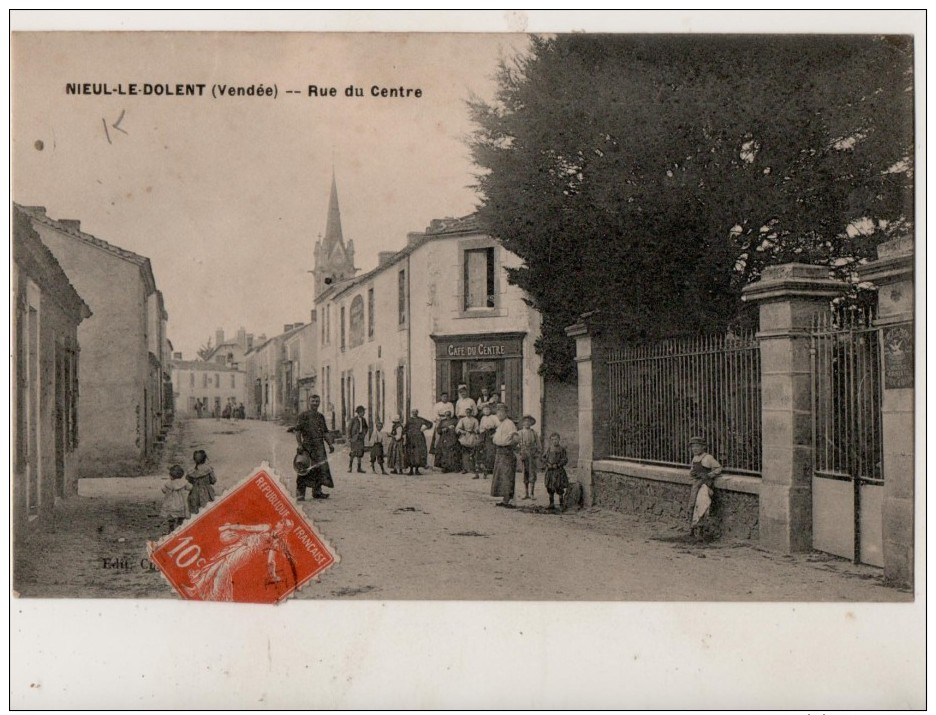 Nieul Le Dolent Rue Du Centre - Autres & Non Classés