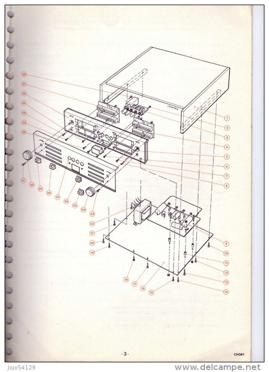 CONTINENTAL EDISON - Chaîne  Stéréophonique CH 1479 - Other Plans