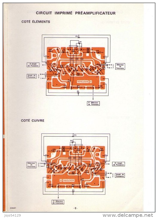 CONTINENTAL EDISON - Chaîne  Stéréophonique CH 1479 - Other Plans