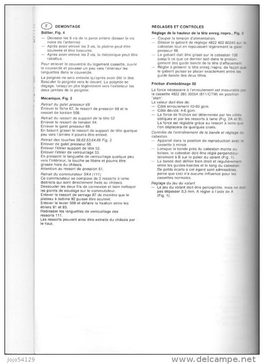 PHILIPS - Stéréo Radio Recorder D 8117 - Service Manual - Other Plans