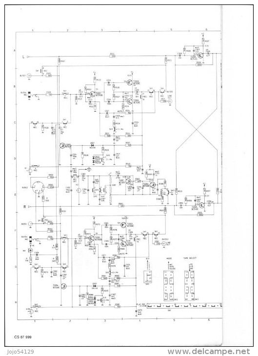 PHILIPS - Stéréo Radio Recorder D 8438 - Service Manual - Andere Pläne