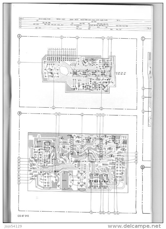 PHILIPS - Stéréo Radio Recorder D 8134 - Service Manual - Other Plans