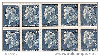 Yvert - Tellier - N 1535 - Marianne - Sans Charnières , Neufs -  14 Timbres - Altri & Non Classificati