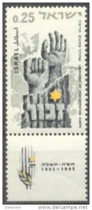 1965 Liberation From Nazi Concentration Camps  Bale 311 / Sc 292 / Mi 341 TAB MNH/neuf/postfrisch [gra] - Unused Stamps (with Tabs)