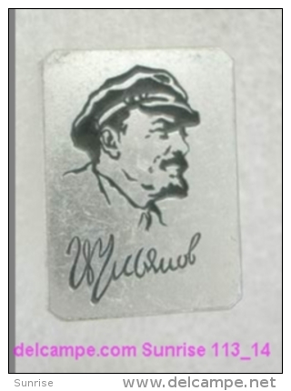 V.I. Lenin Russia Revolutionist, Scientist, Communist, Leader Soviet People / Soviet Badge 119_14_5464 - Celebrities