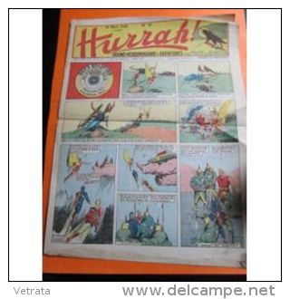 Hurrah ! N° 42 . 1936 (Grand Hebdomadaire D'aventures Pour Toute La Jeunesse-8 Pages) (Brick Bradford-Rudy-Zane Grey-Dic - Hurrah