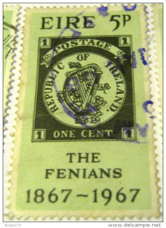 Ireland 1967 Centenary Of The Fenian Rebellion 5p - Used - Usados