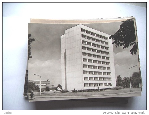 Duitsland Deutschland Allemagne Germany Thüringen Sömmerda Hochhaus Und Radler - Soemmerda