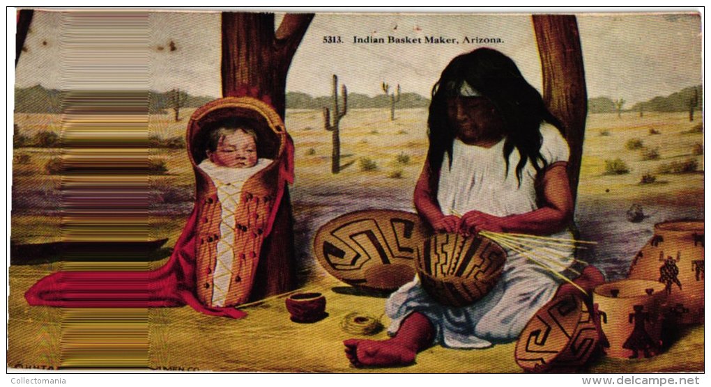 ETNISCH  10 Indian Chief   Indian Pueblo  Colorado  Indian Village   Basket maker  Hopi  Guest Hous Sobota San Jacinto