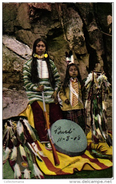ETNISCH     3 PC   1908  South America - Indios De América Del Norte
