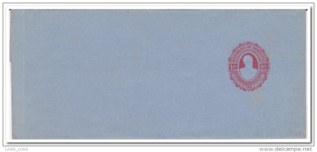 Honduras 1891, 10 C Prepayed Letter - Honduras