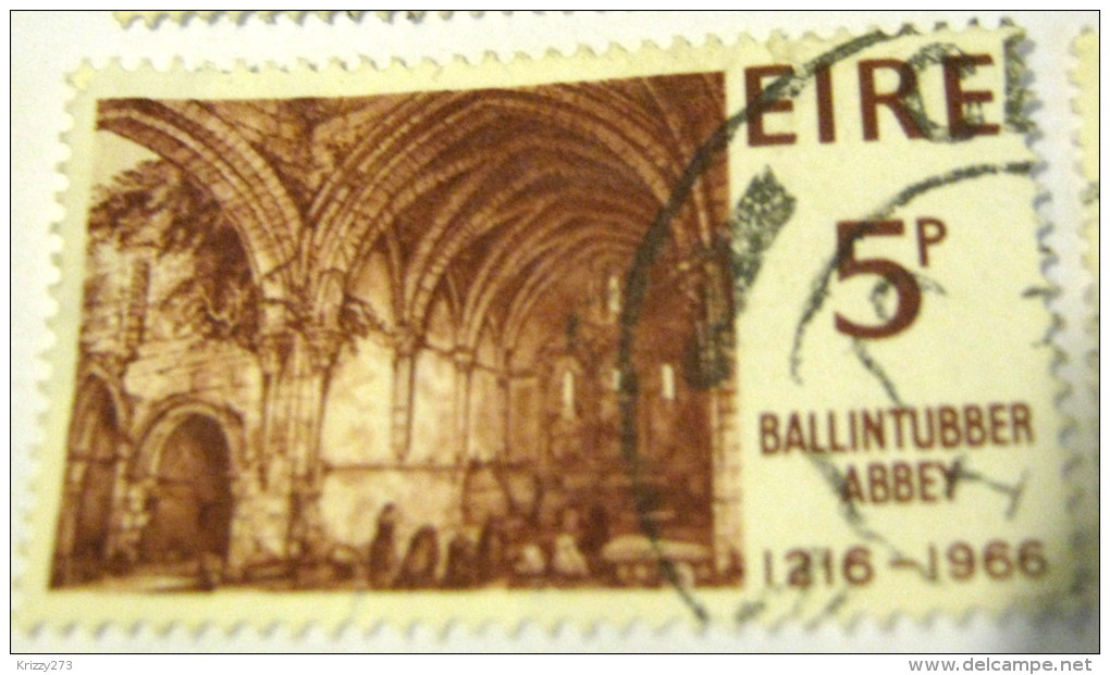 Ireland 1966 750th Anniversary Of Ballintubber Abbey 5p - Us - Oblitérés