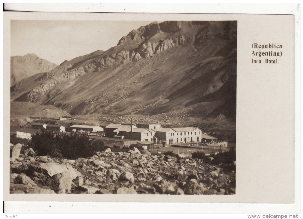 Carte Postale Photo - Republica Argentina (Amérique Du Sud) Inca Hotel - VOIR 2 SCANS - - Argentinien