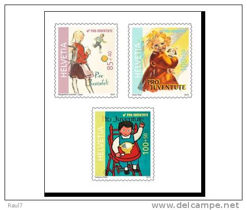 SUISSE - 2012 - Jeux D'enfants, Pro Juventute 2012 - 3v  Neuf // Mnh - Ungebraucht