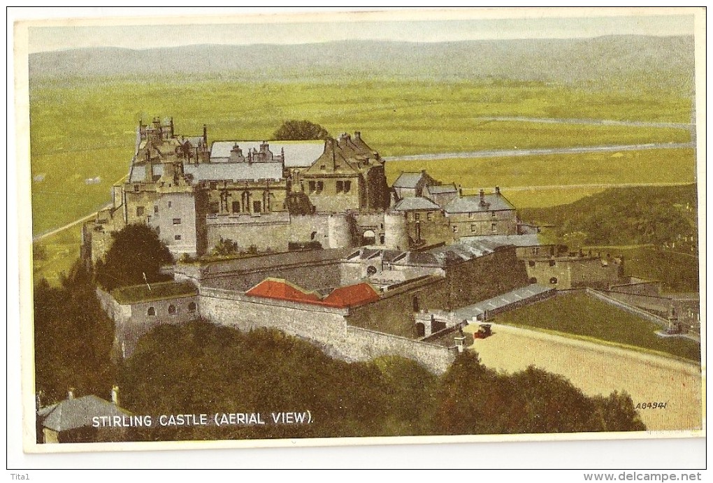 UK183 - Stirling Castle (aerial View) - Stirlingshire