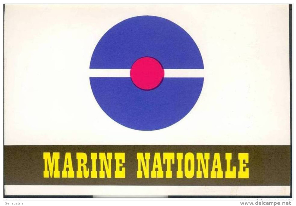 Belle Publicité Cartonnée Pour La Marine Nationale Façon Carte Postale - Marins - Marin - Navire De Guerre - Altri & Non Classificati