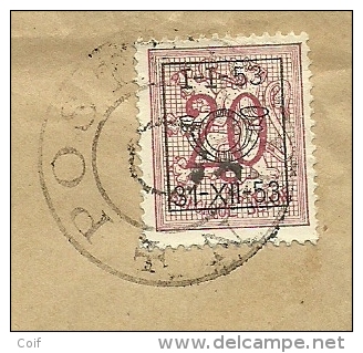 DRUKWERK (imprime) Met Preo V632 Ontwaard Met Stempel POSTERIJEN Te Nederland, Getaxeerd Met 3x 6cent Te SASSENHEM - 1951-1975 León Heráldico