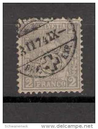 SCHWEIZ , MiNr  20, Gestempelt - Used Stamps