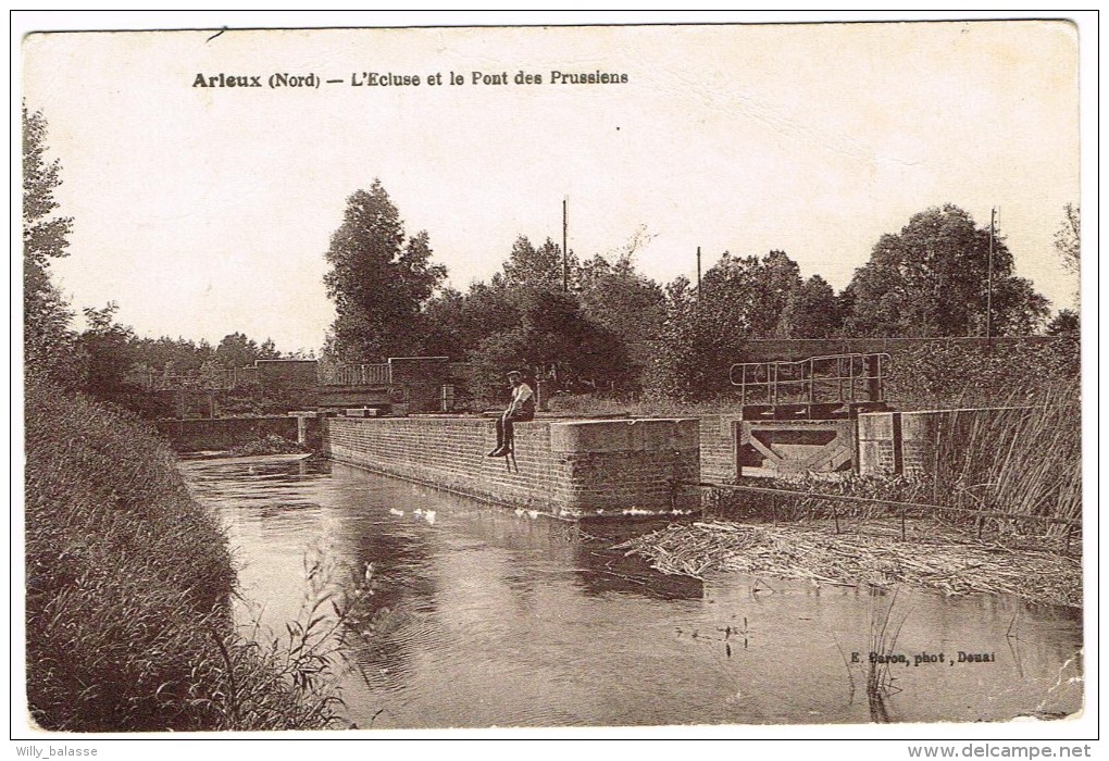 "France 59 - Arleux - L'Ecluse Et Le Pont Des Prussiens" - Arleux