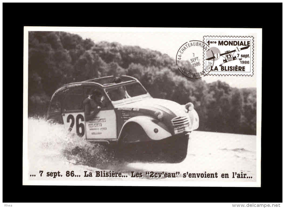 AUTOMOBILES - Courses De 2 CV - CHATEAUBRIANT - La Blissière - 1985 - Citroën 2 CV - Otros & Sin Clasificación