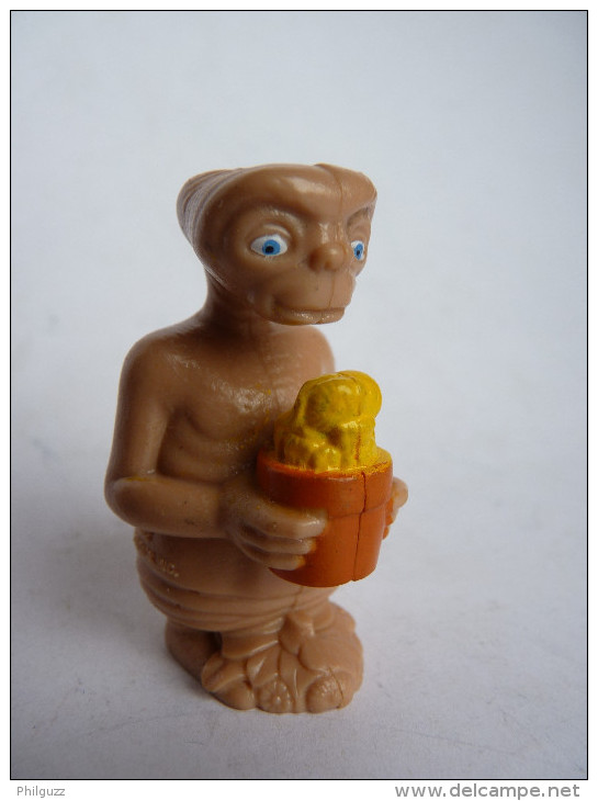 FIGURINE E.T. AVEC POT DE FLEUR LJN Toys 1982 - Other & Unclassified